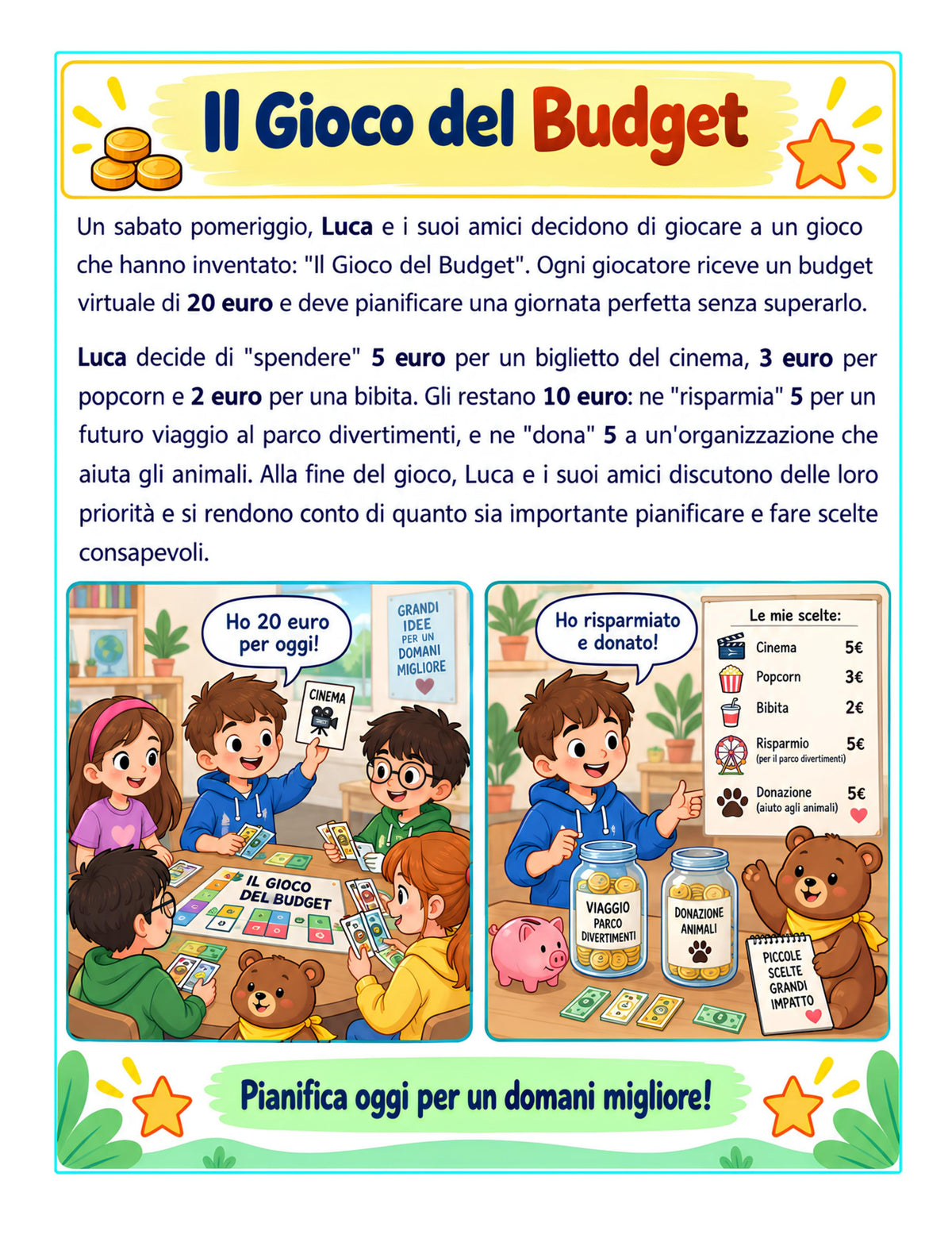 Il Valore dei Soldi - Kit Famiglia